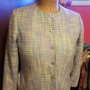 Alfred Dunner Petite Purple Pastel Jacket 12P